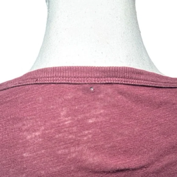 Vuori Long Sleeve Rise Tee Ruby Sz XXL Athleisure Athletic Casual Maroon - Picture 8 of 14